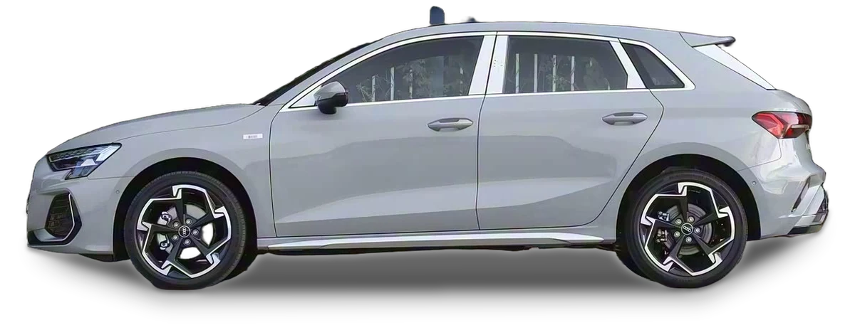 Audi A3 Sportback 2026, vue de profil