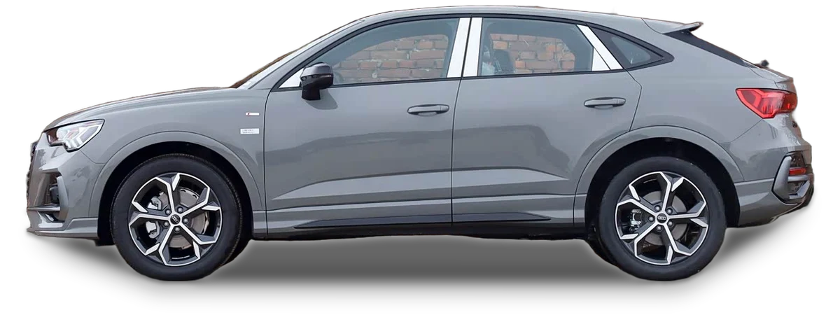Audi Q3 Sportback 2026, vue de profil
