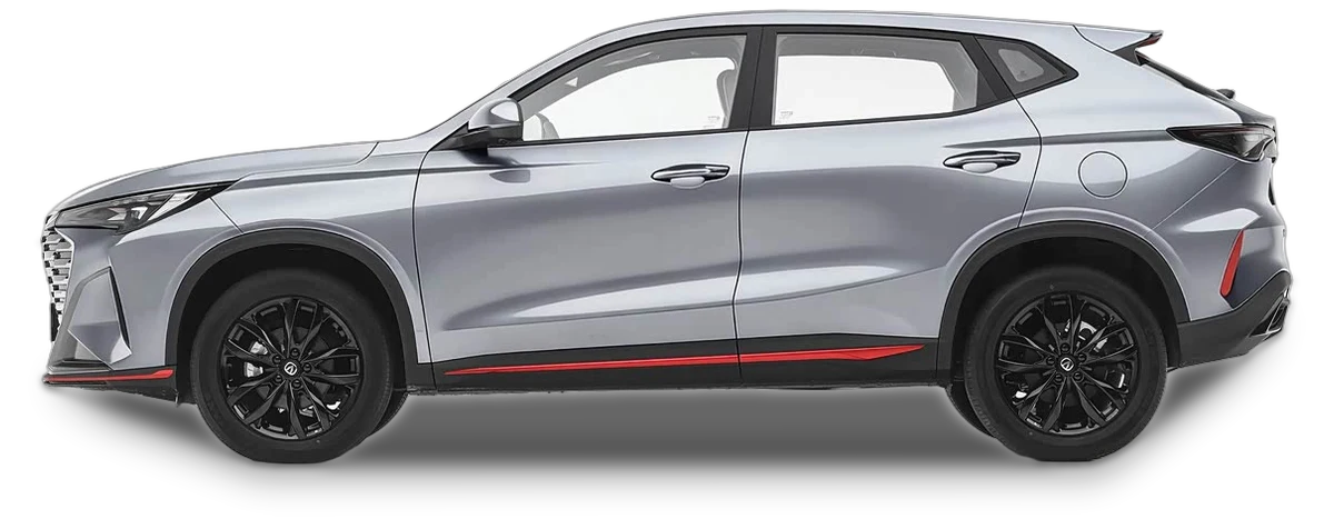 Changan X5 PLUS 2026, vue de profil