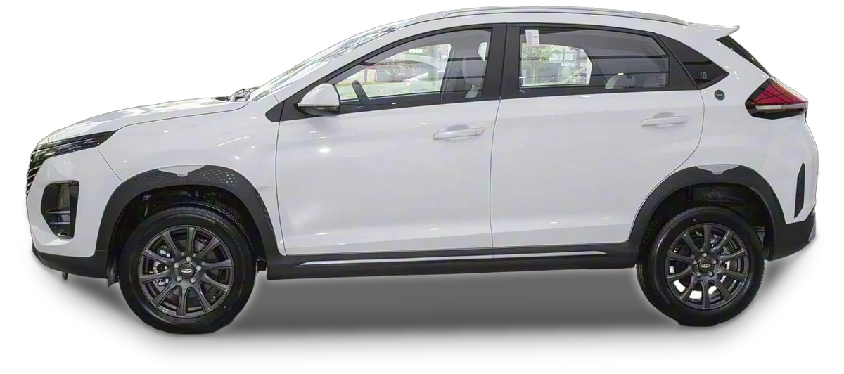 Chery Tiggo 3X 2024, vue de profil
