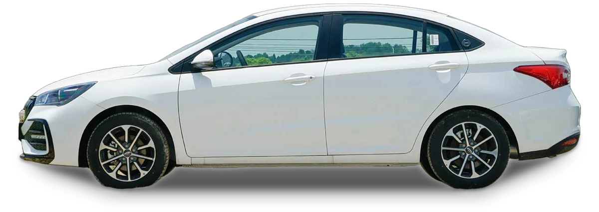 Chery Arrizo 5 2025, vue de profil
