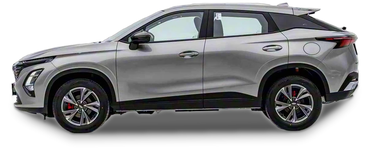 Chery Tiggo 5X 2025, vue de profil