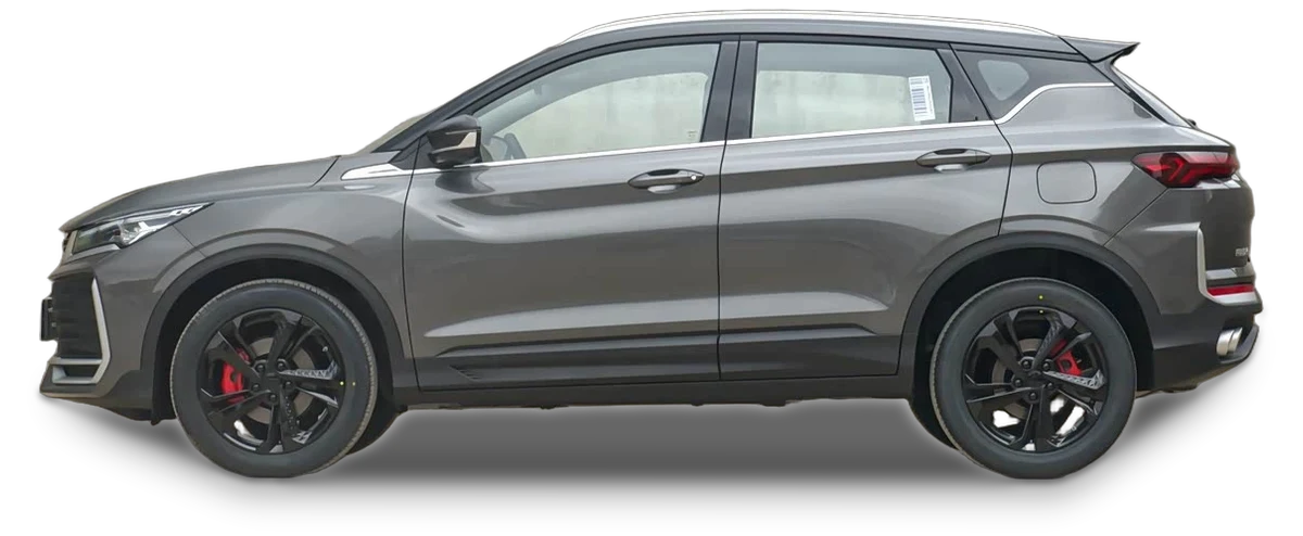 Geely Binyue L 2025 (Nouveau Coolray), vue de profil