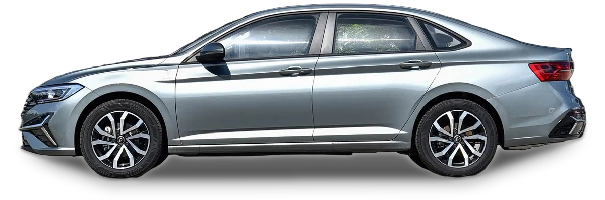 Jetta VA7 2025, vue de profil