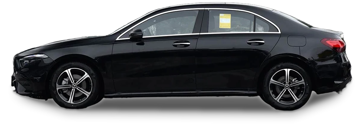 Mercedes Classe A 200 L 2025, vue de profil