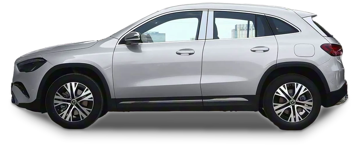 Mercedes GLA 200 2025, vue de profil