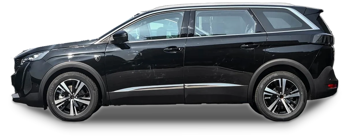 Peugeot 5008 2025 7 places, vue de profil