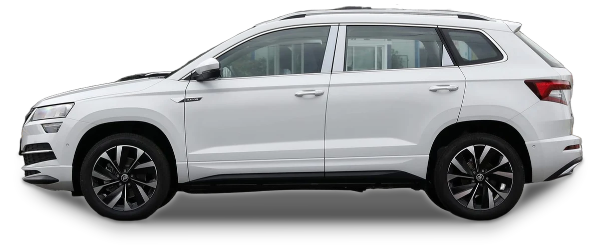 Skoda Karoq 2025, vue de profil